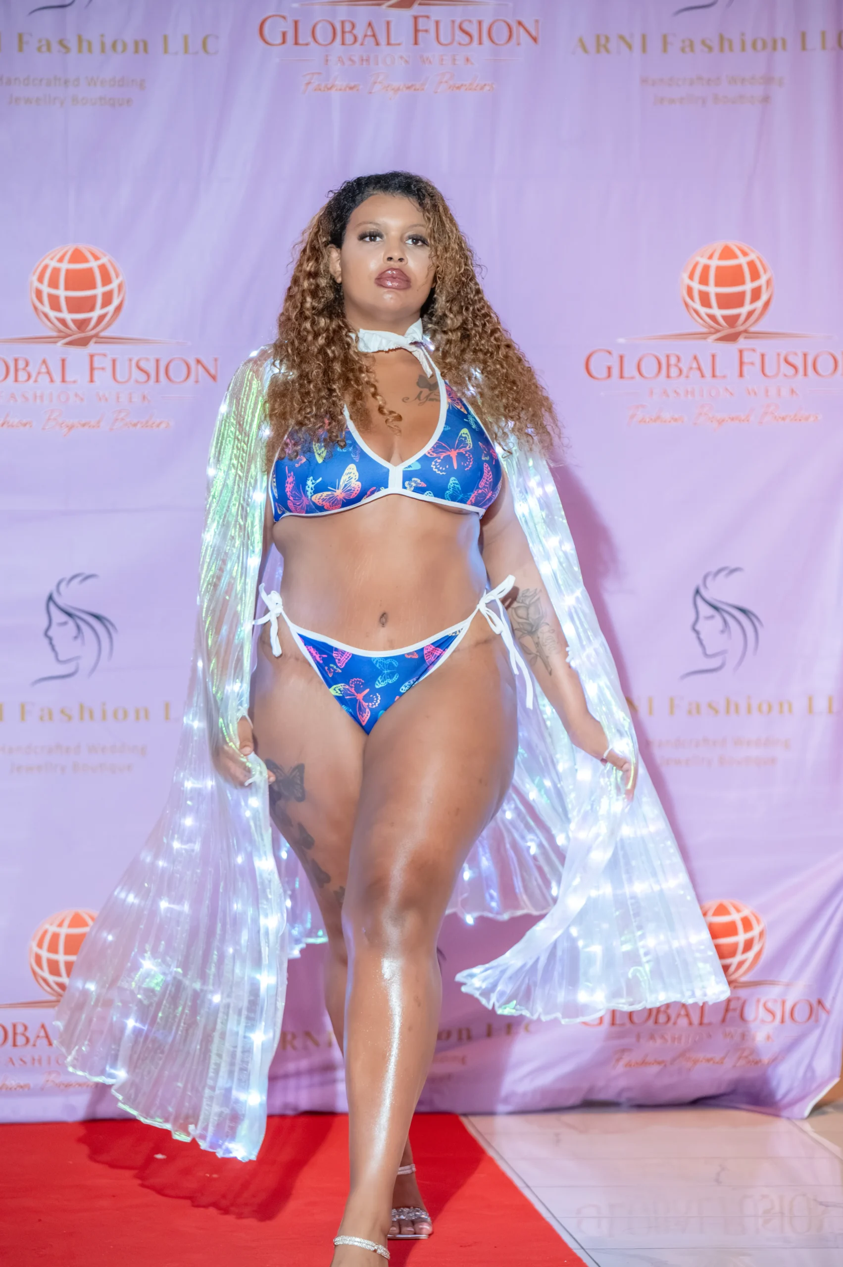 Global Fusion Fashion Week model